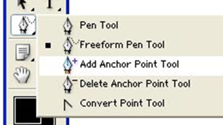 Add Anchor Point Tool